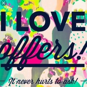 FEEL FREE TO MAKE AN OFFER❤️